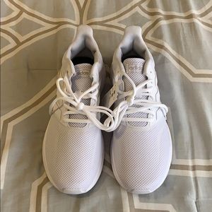 Selling White Adidas RunFalcon sneakers